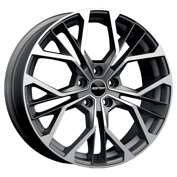 GMP Italia MATISSE Matt Anthracite Diamond 5,50x15 4x100,00 ET35,00
